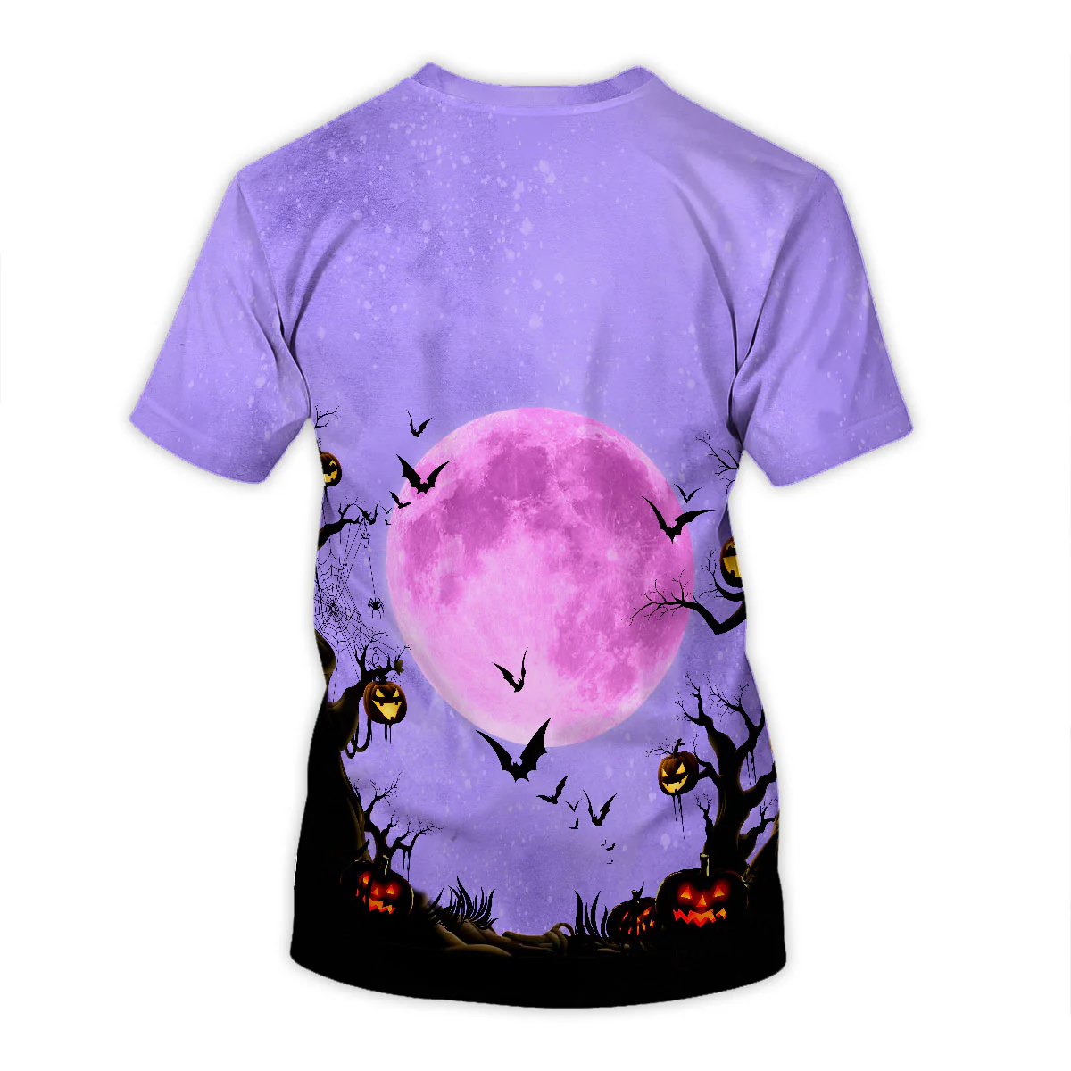 Grandma Witch & Kids Moon Bat Tree Personalized Shirt, Halloween Costume for Grandma - Image 6