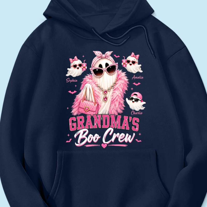 Grandma's Boo Crew Glam Ghost - Personalized Shirt - Halloween Gift for Grandma, Summerween - Image 21