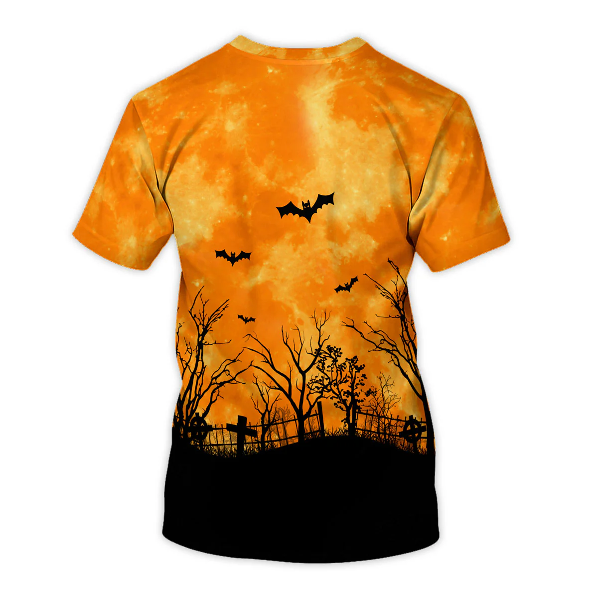 Grandma's Boo Crew Moon Bat Tree Theme Personalized Shirt, Perfect Halloween Costume for Grandma - Image 8