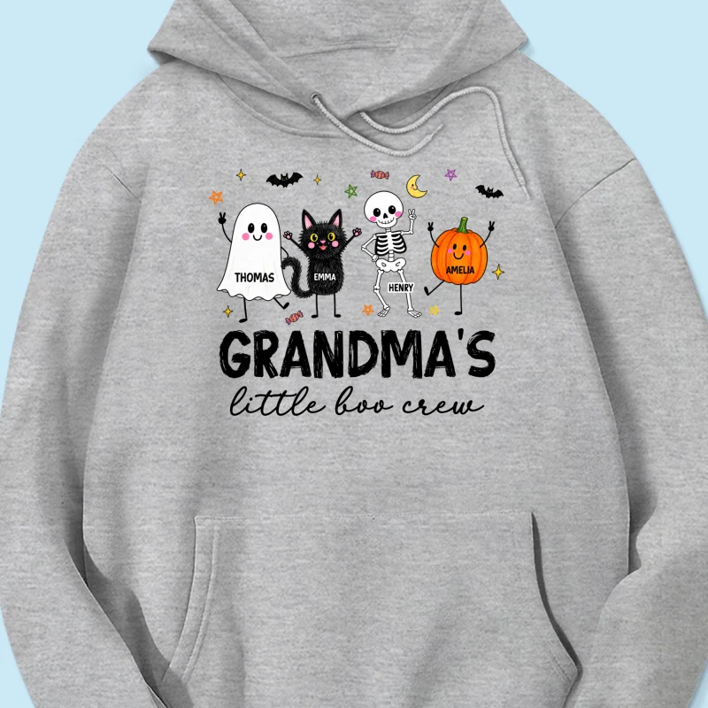 Grandma's Little Boo Crew Funny - Personalized Shirt - Halloween Gift For Grandma, Grandkids - Image 22