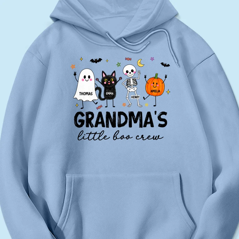 Grandma's Little Boo Crew Funny - Personalized Shirt - Halloween Gift For Grandma, Grandkids - Image 24