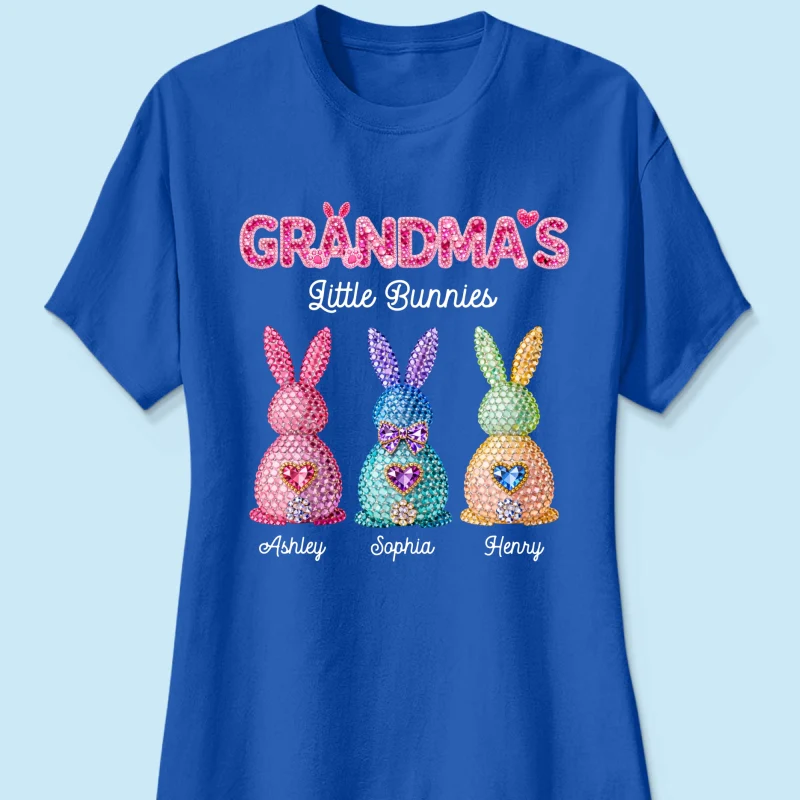 Grandma's Little Bunnies Easter - Personalized Shirt - Sentimental Gift for Grandma - Image 31