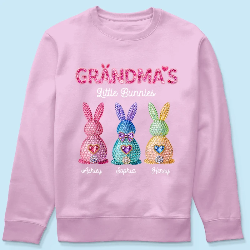 Grandma's Little Bunnies Easter - Personalized Shirt - Sentimental Gift for Grandma - Image 65