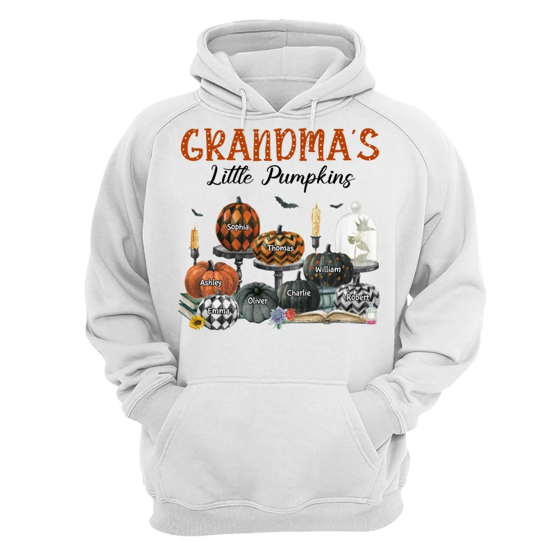 Grandma‘s Pumpkin Patch Halloween Personalized Shirt - Image 13