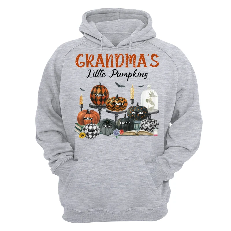 Grandma‘s Pumpkin Patch Halloween Personalized Shirt - Image 14