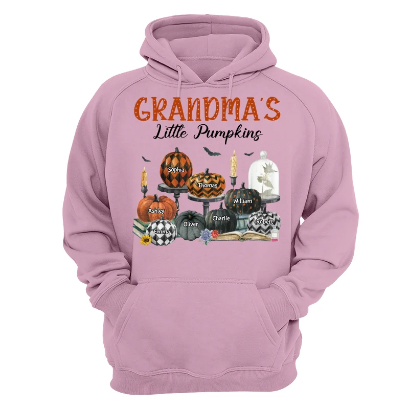Grandma‘s Pumpkin Patch Halloween Personalized Shirt - Image 15