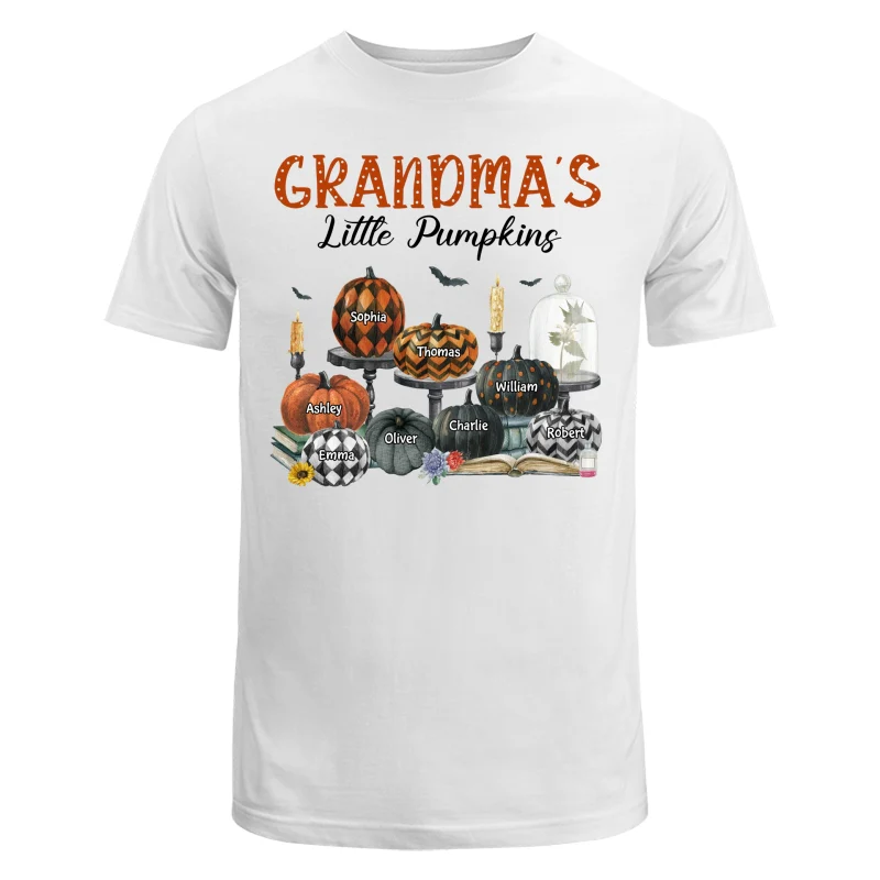Grandma‘s Pumpkin Patch Halloween Personalized Shirt - Image 5