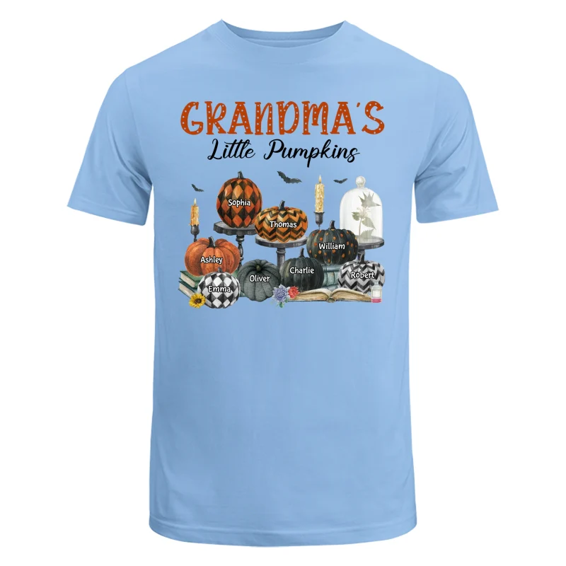 Grandma‘s Pumpkin Patch Halloween Personalized Shirt - Image 8