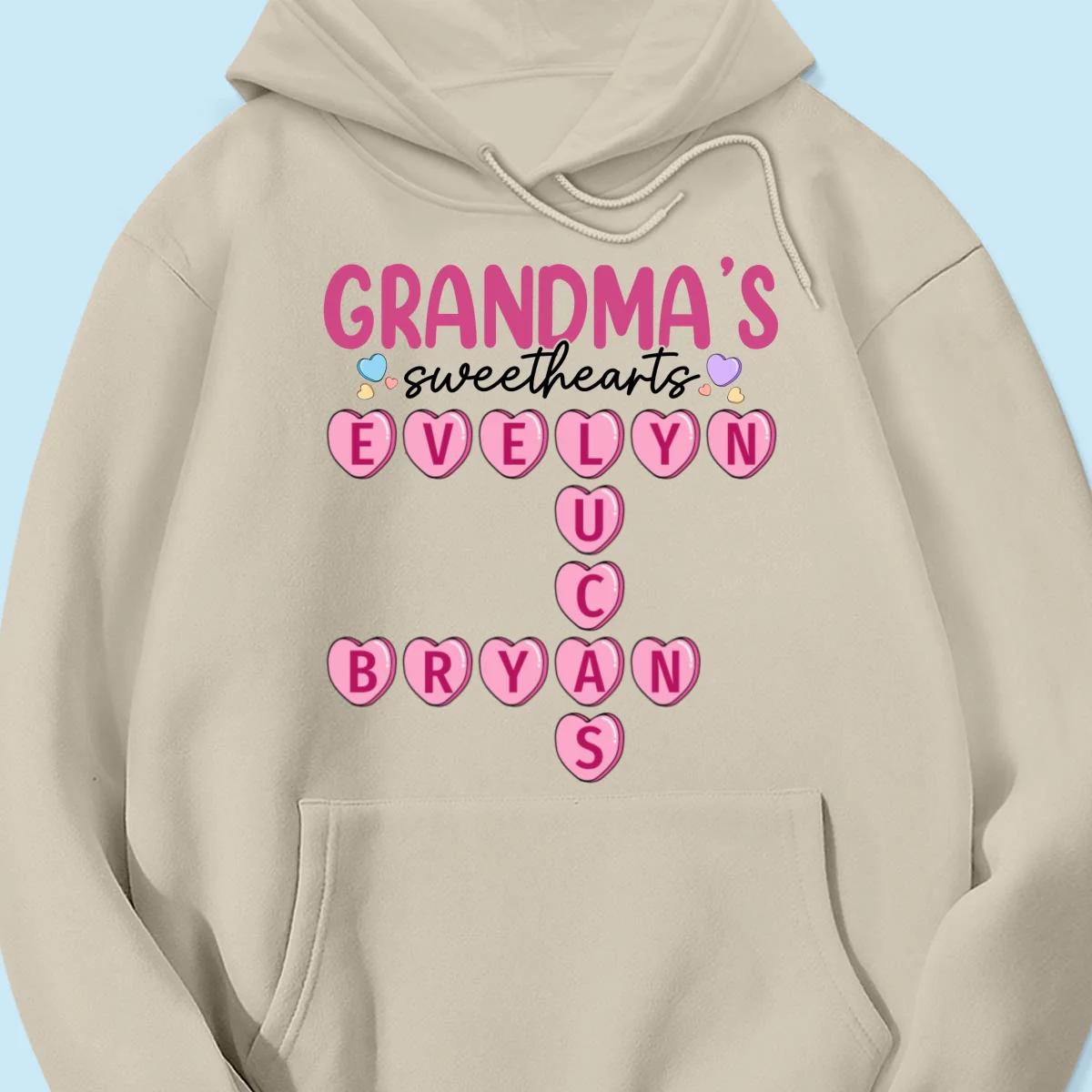 Grandma's Sweethearts Unique Crossword Puzzle Personalized Shirt - Image 18