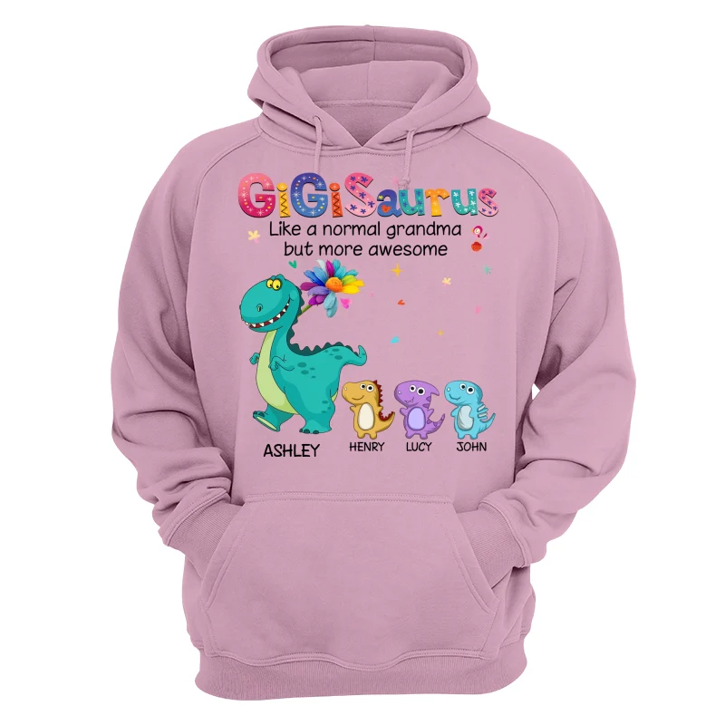 Grandmasaurus Colorful Pattern Personalized Shirt - Image 15