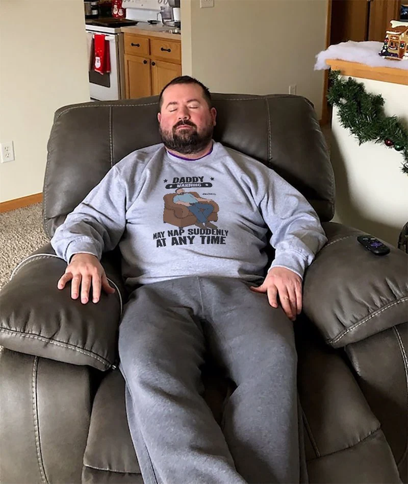 Grandpa Warning May Nap Suddenly At Any Time - Personalized Shirt - Gift For Husband Dad Grandpa - Image 11