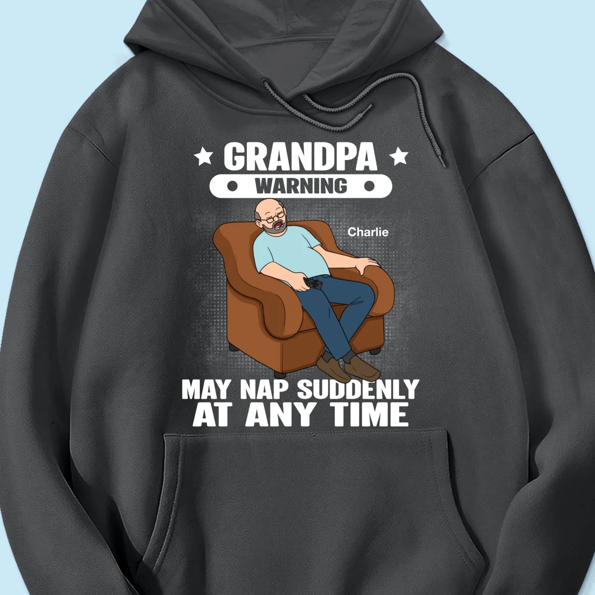 Grandpa Warning May Nap Suddenly At Any Time Funny Gift For Husband Dad Grandpa Personalized Shirt - Image 15