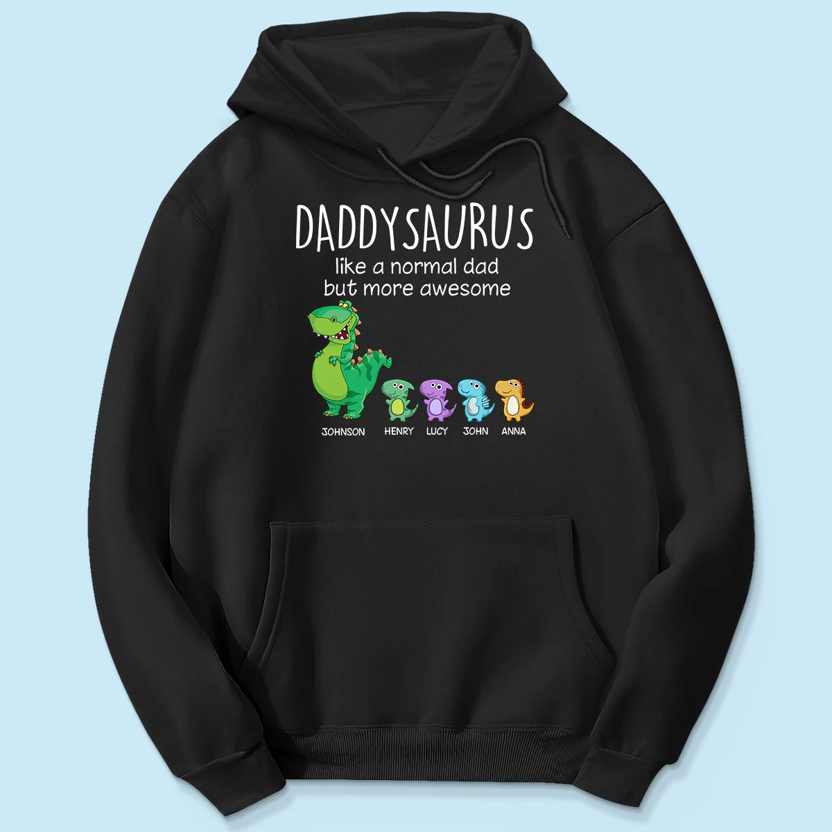 Grandpasaurus And Kids Personalized Shirt - Image 4