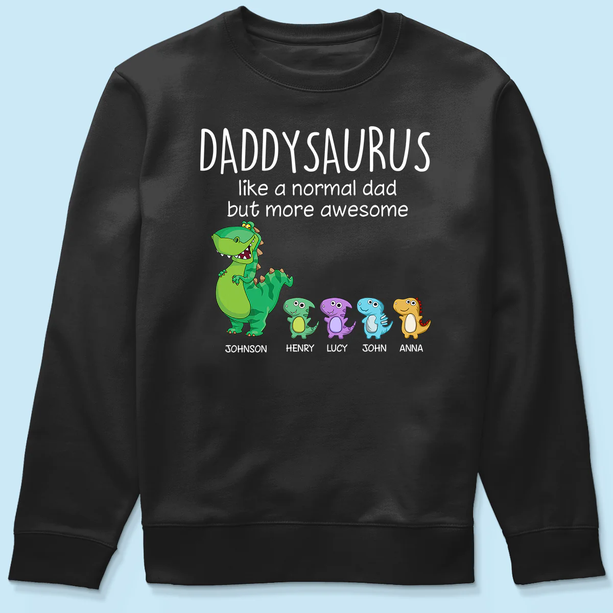 Grandpasaurus And Kids Personalized Shirt - Image 5