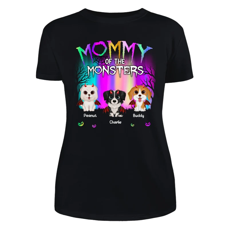 Halloween Dog Mom Aurora Personalized Shirt - Image 8