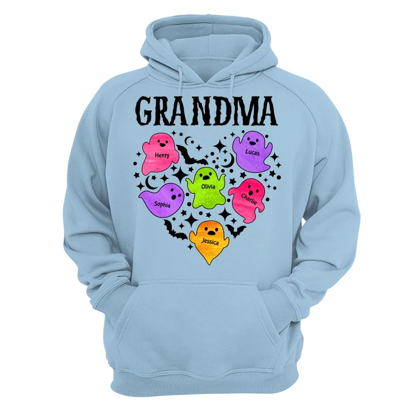 Halloween Grandma Boo Crew In Heart Personalized Shirt - Image 18