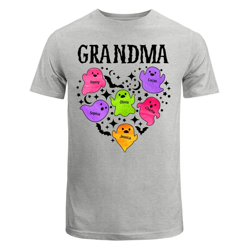 Halloween Grandma Boo Crew In Heart Personalized Shirt - Image 8