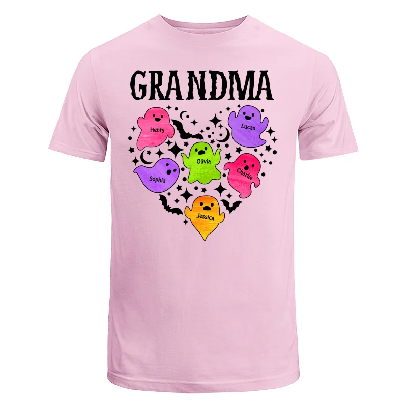 Halloween Grandma Boo Crew In Heart Personalized Shirt - Image 9