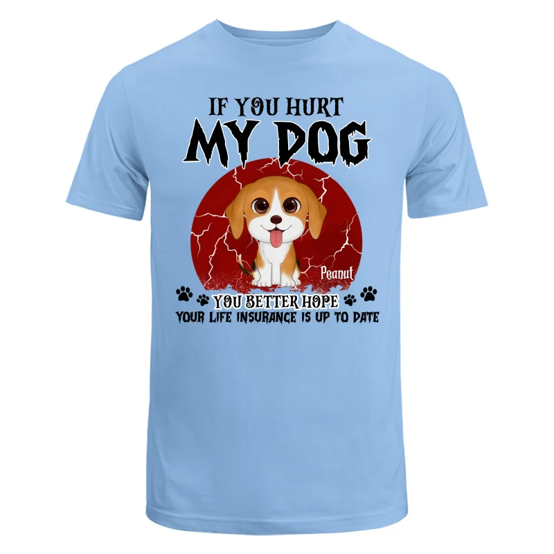 Halloween If You Hurt My Watercolor Cute Dogs Personalized Shirt - Image 8