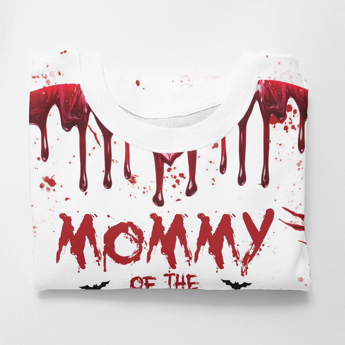 Halloween Mommy Daddy Of The Monsters Cats Personalized 3D Sweatshirt - Image 2