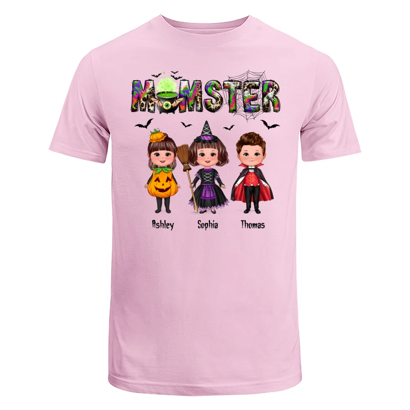 Halloween Momster Doll Kids Gift For Mom Personalized Shirt - Image 7