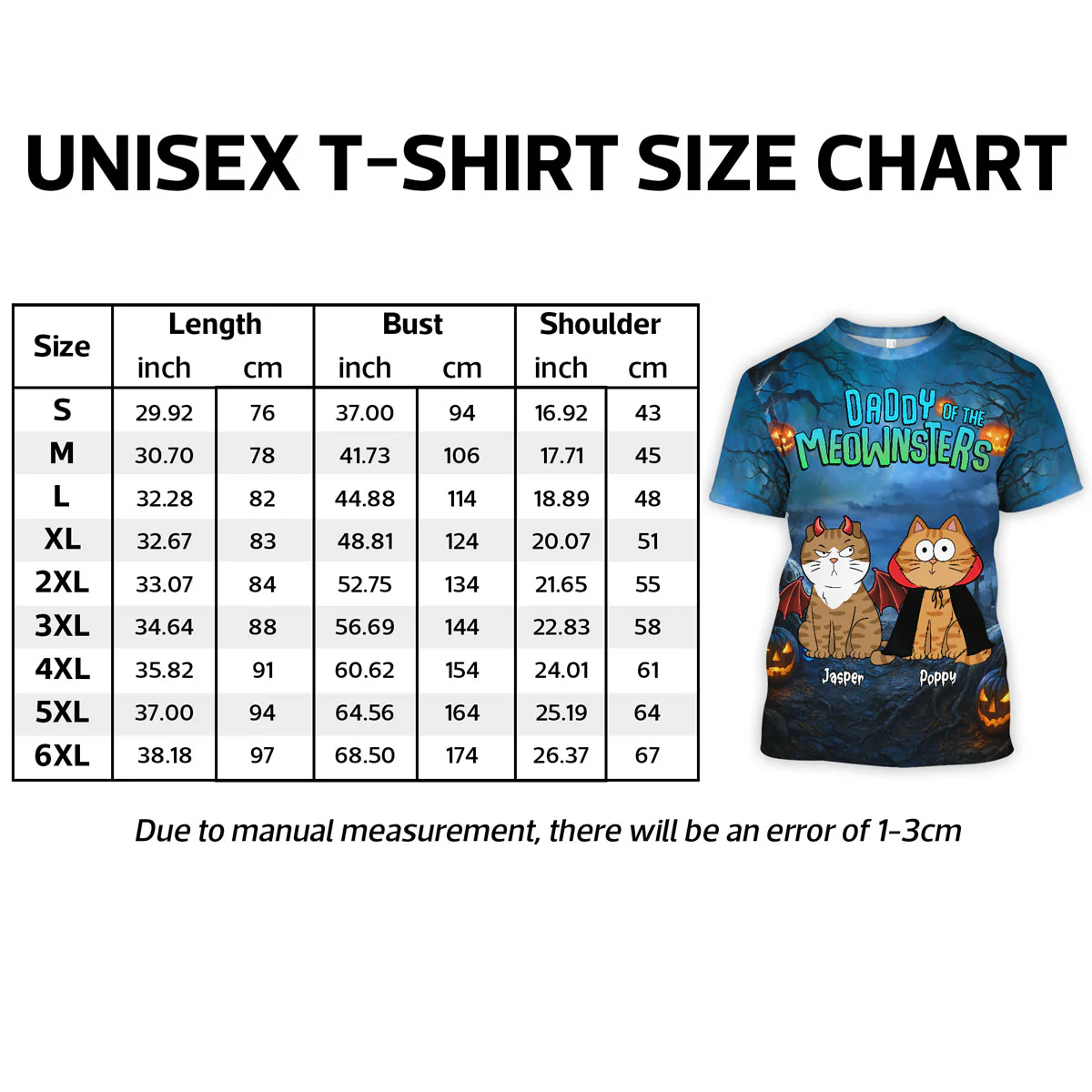 Halloween Night Mommy Daddy Of The Monsters Cats Personalized Shirt, Spooky Halloween Costume For Cat Lovers - Image 9