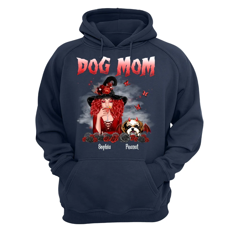 Halloween Roses Dog Mom Personalized Shirt - Image 12