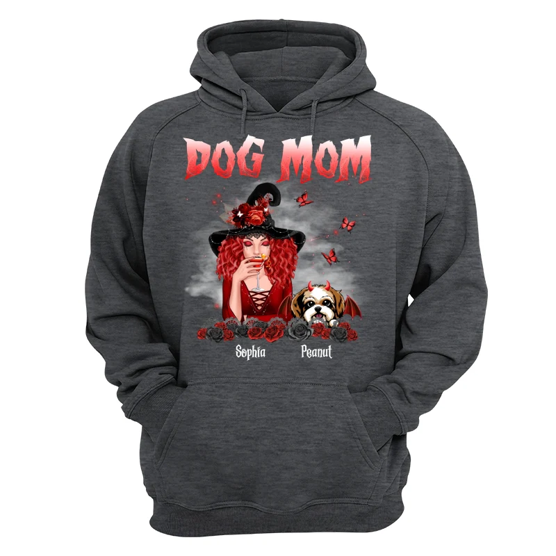 Halloween Roses Dog Mom Personalized Shirt - Image 13