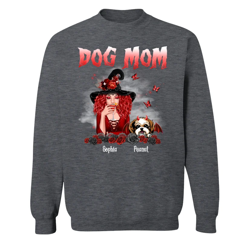 Halloween Roses Dog Mom Personalized Shirt - Image 16