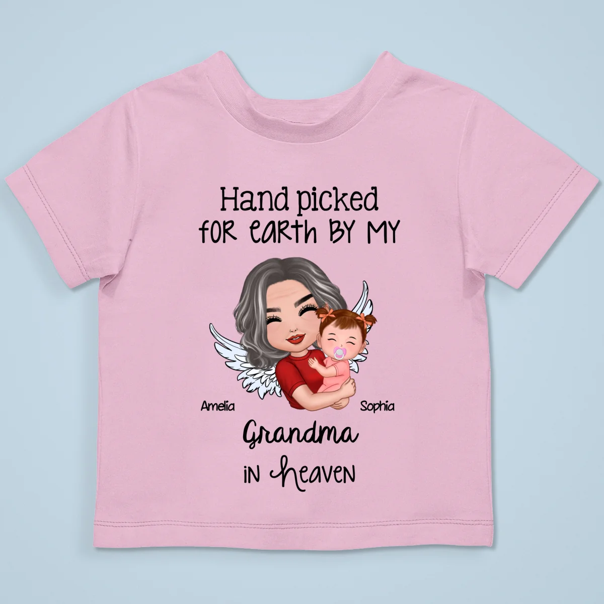 Hand Picked For Earth By Someone In Heaven Personalized Baby Onesie Baby Shirt - Image 16