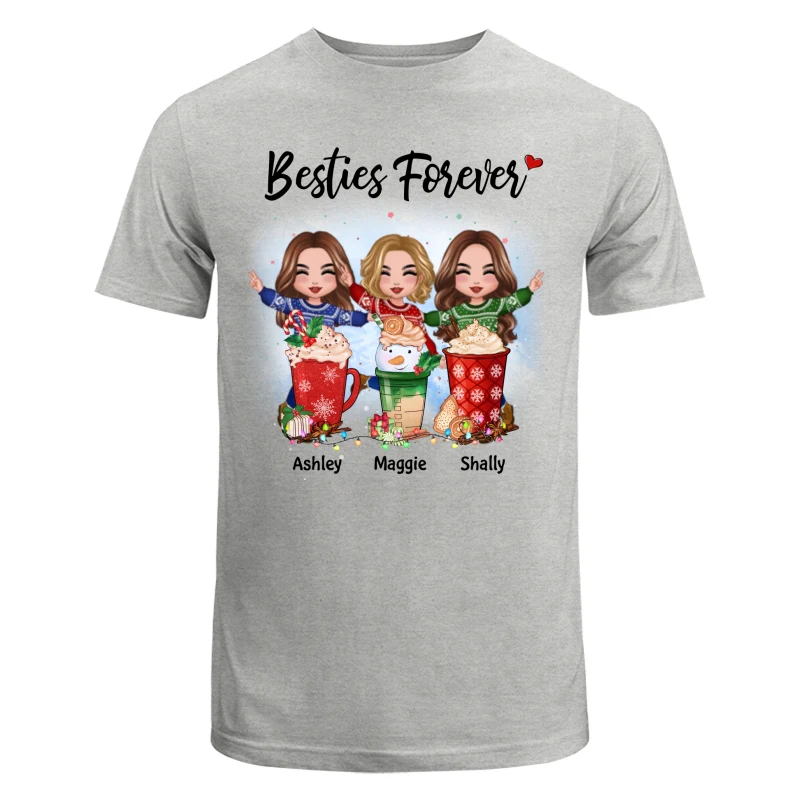 Happy Doll Besties Forever Personalized Shirt - Image 6