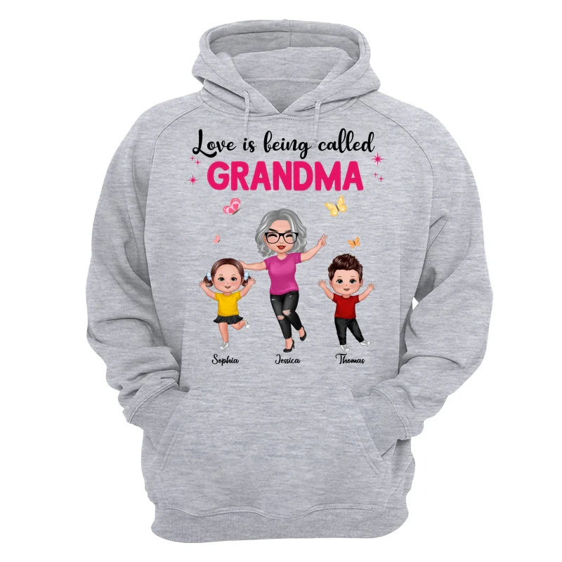 Happy Doll Grandma Grandkids Love Is Being Called Grandma Personalized Shirt - Image 14