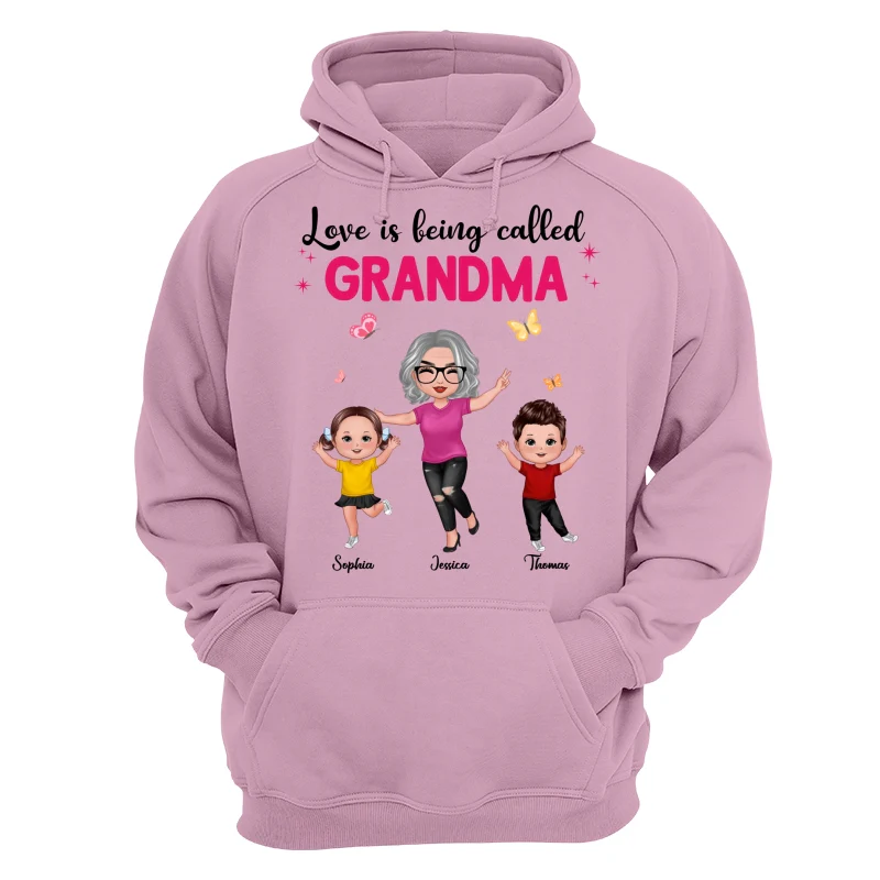 Happy Doll Grandma Grandkids Love Is Being Called Grandma Personalized Shirt - Image 15