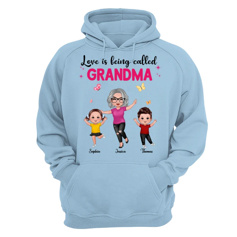 Happy Doll Grandma Grandkids Love Is Being Called Grandma Personalized Shirt - Image 16