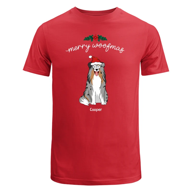Happy Howlidays Merry Woofmas Cartoon Dogs Gift For Dog Lover Personalized Shirt - Image 13