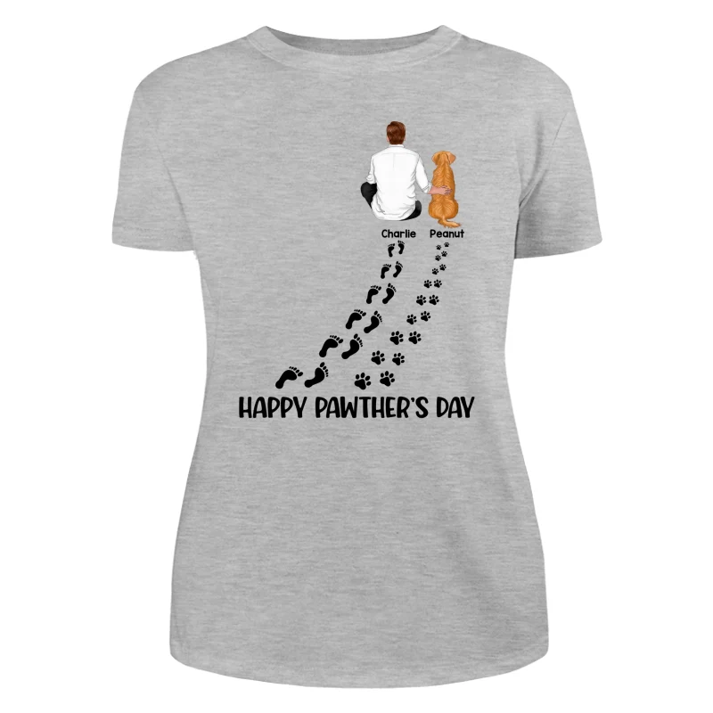 Happy Pawther‘s Day Dog Dad Personalized Shirt - Image 10