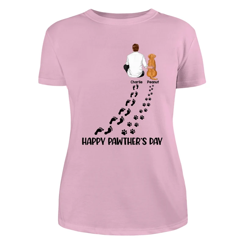 Happy Pawther‘s Day Dog Dad Personalized Shirt - Image 11