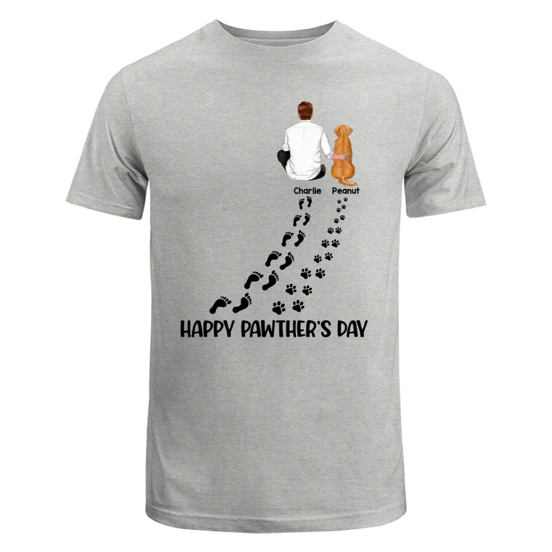Happy Pawther‘s Day Dog Dad Personalized Shirt - Image 6