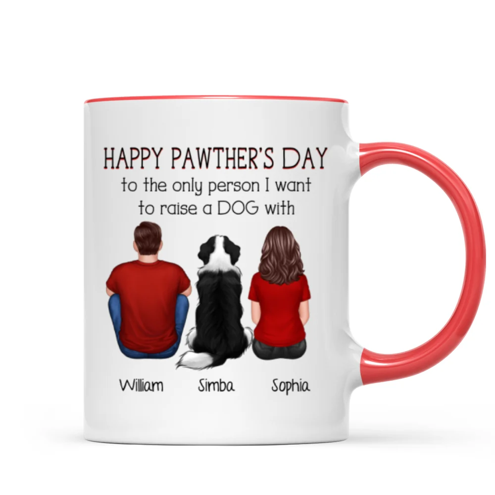 Happy Pawther‘s Day To The Person I Want To Raise A Dog Cat With Personalized Mug, Father‘s Day Gift For Dog Cat Dad - Image 11