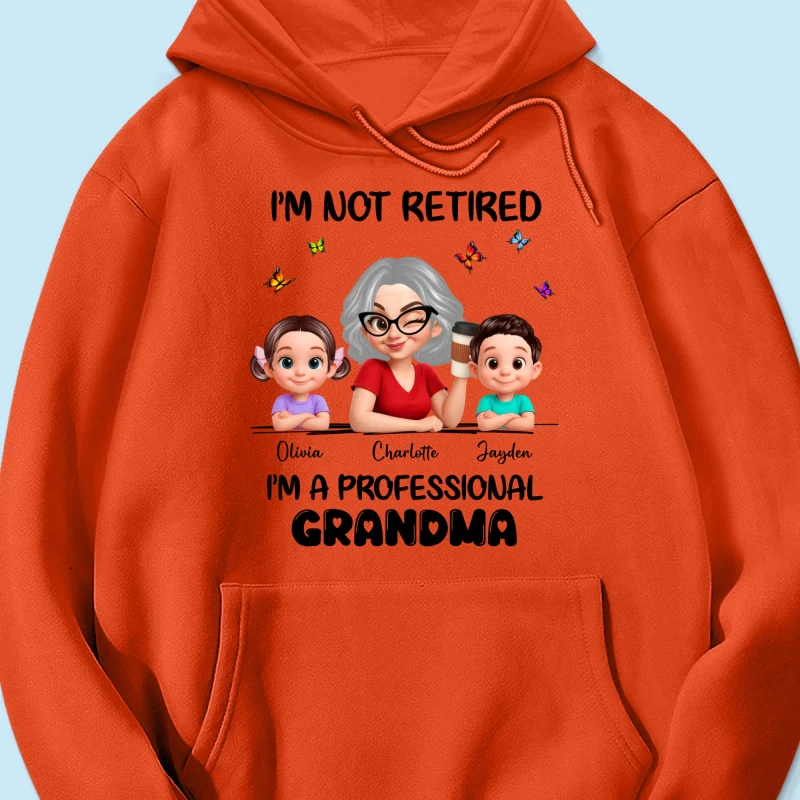 Happy Retired Professional Grandma - Personalized Shirt - Funny Retirement Gift, Gift For Grandma, Mom - Image 70
