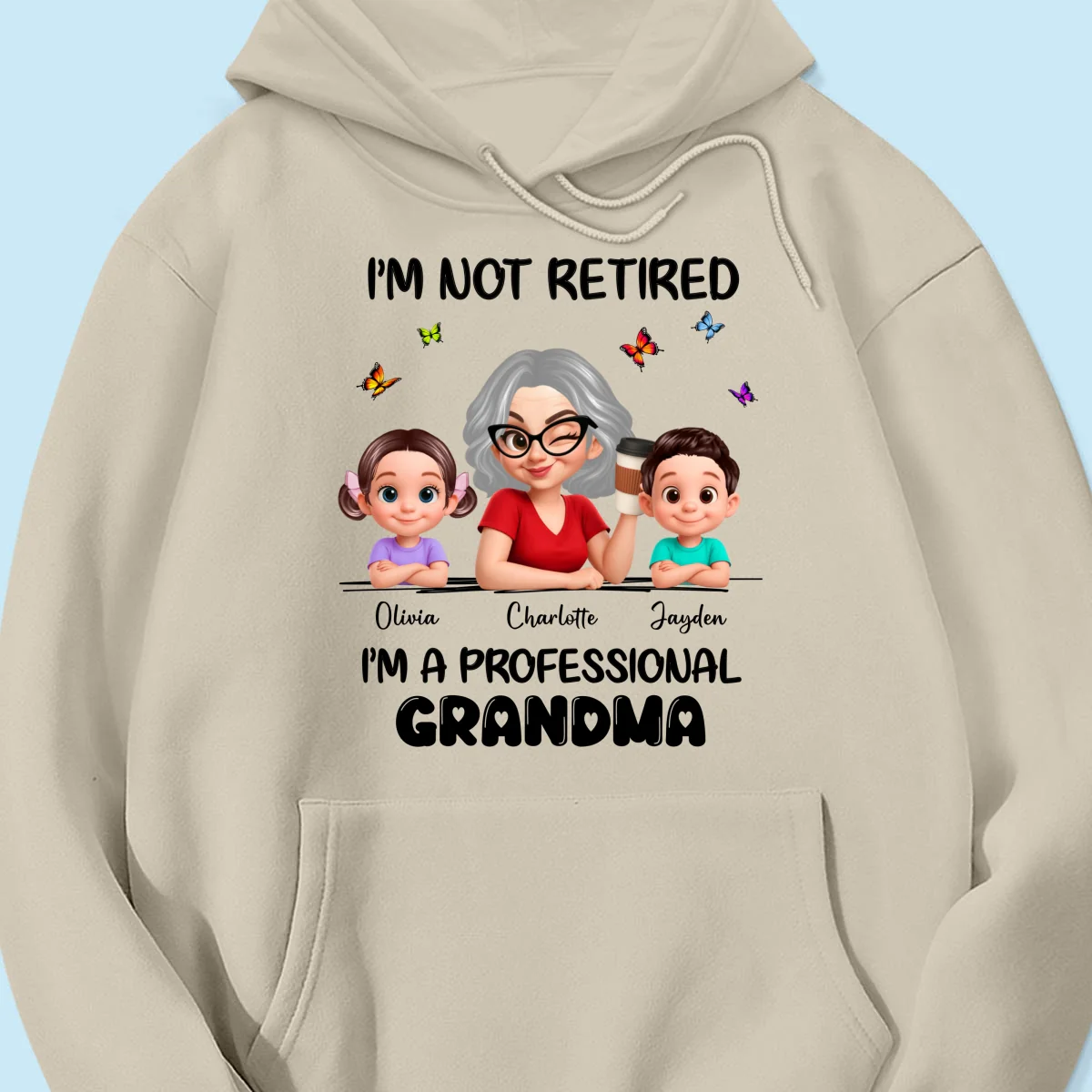 Happy Retired Professional Grandma - Personalized Shirt - Funny Retirement Gift, Gift For Grandma, Mom - Image 78