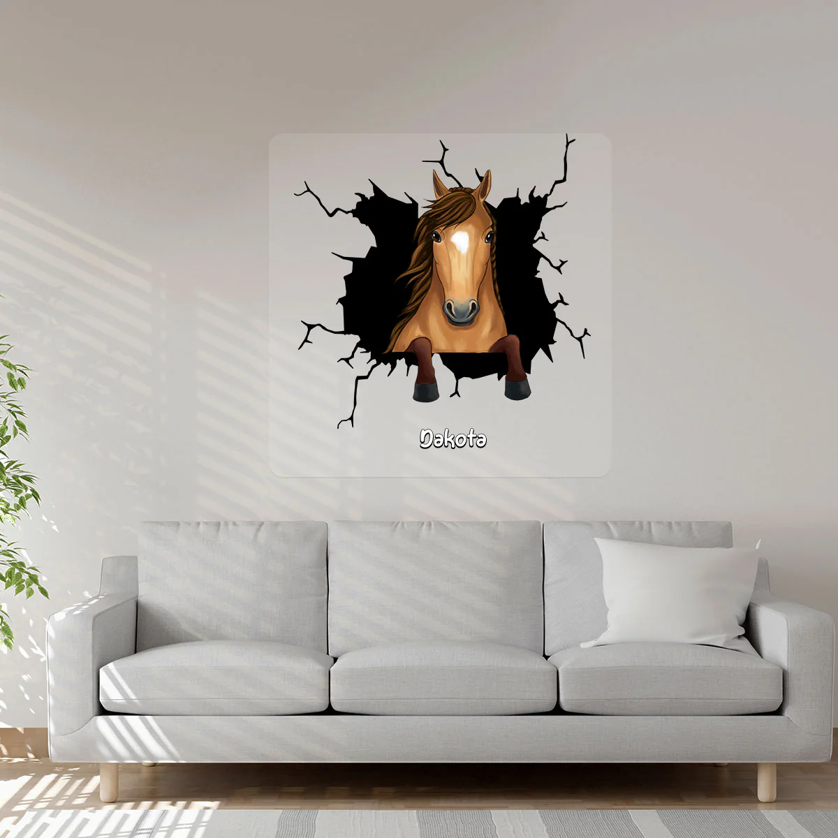 Horse Decor On Car Fridge Window Personalized Decal, Gift For Horse Lovers - Image 10