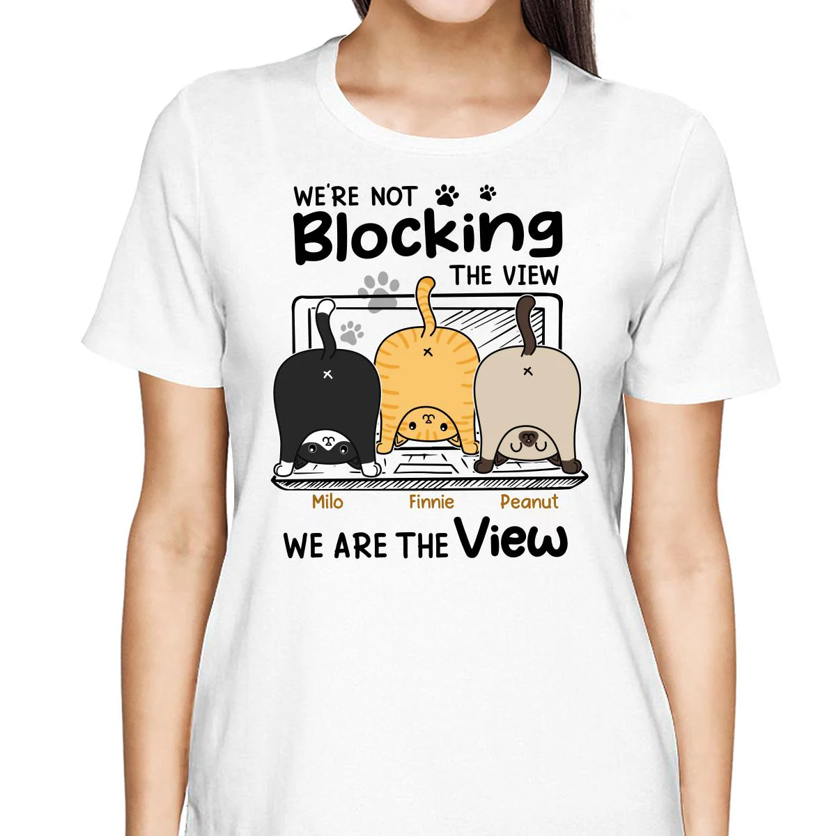I Am The View Cat Personalized Shirt - Image 2