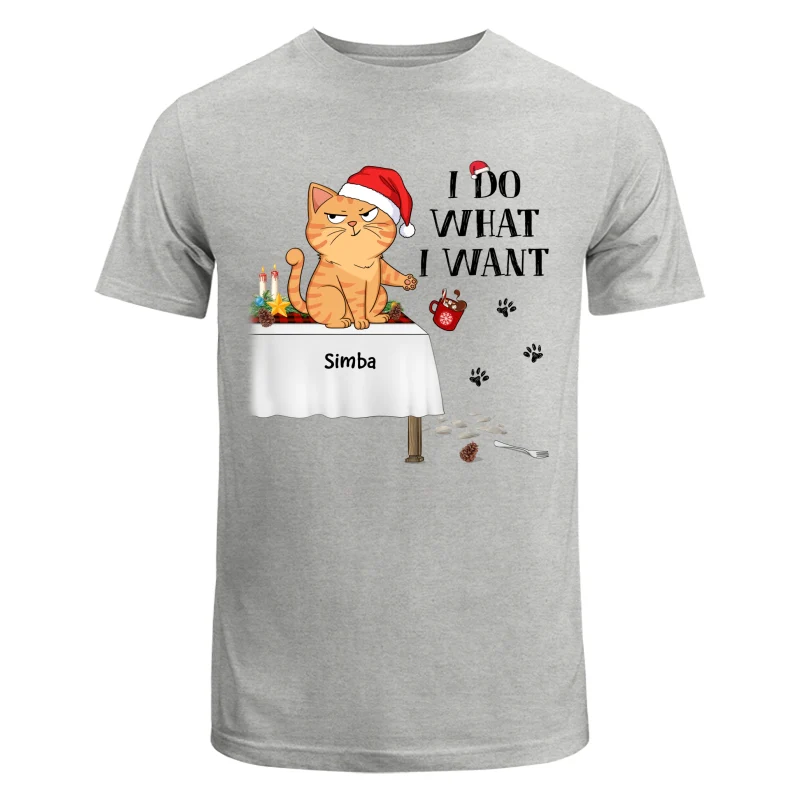 I Do What I Want Funny Cats Expression Personalized Shirt - Image 6