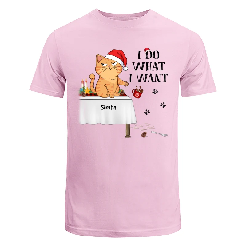 I Do What I Want Funny Cats Expression Personalized Shirt - Image 7