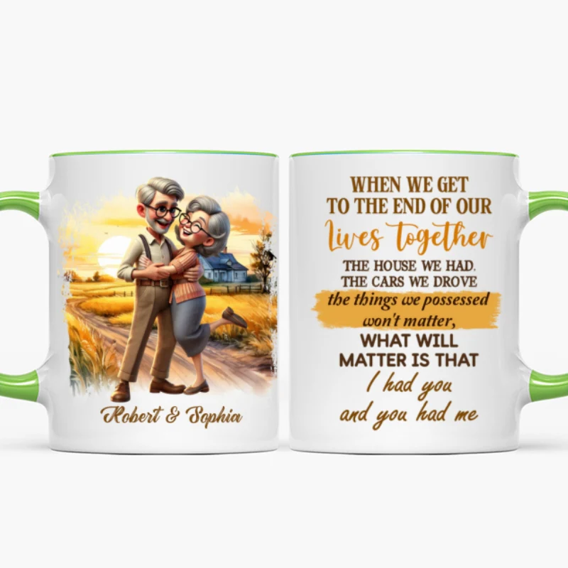 I Had You And You Had Me Happy Old Couple Personalized Mug, Anniversary For Him, For Her, Husband, Wife - Image 18