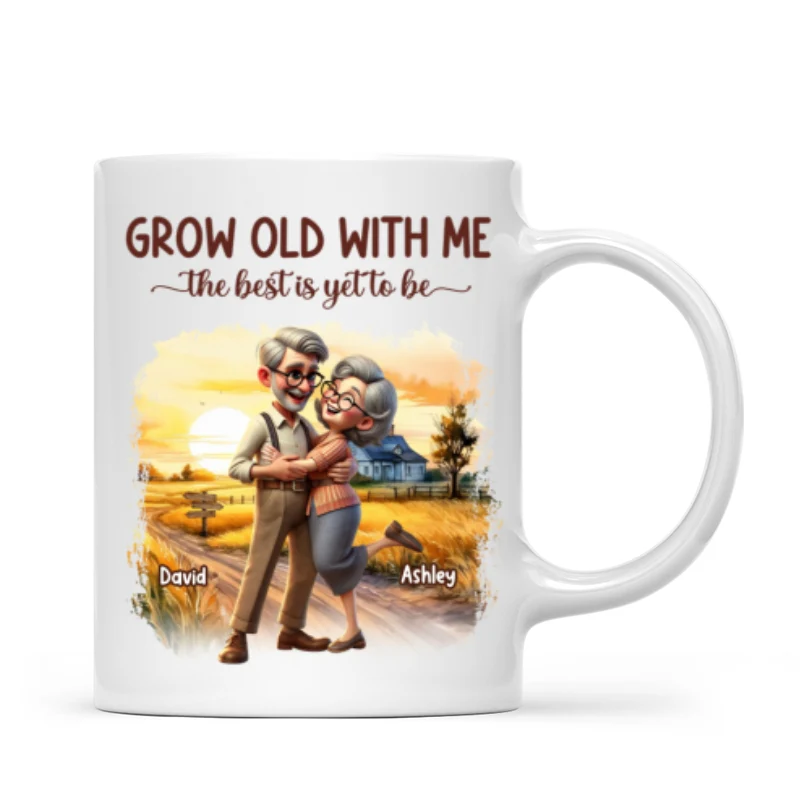 I Had You And You Had Me Happy Old Couple Personalized Mug, Anniversary For Him, For Her, Husband, Wife - Image 8