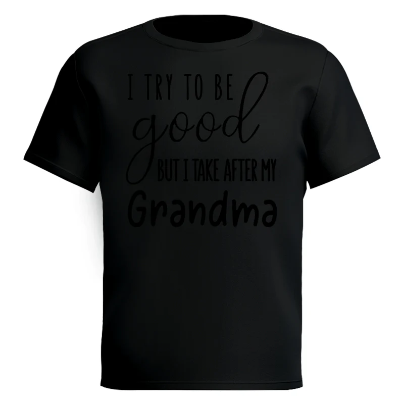 I Try To Be Good But I Take After My Grandma Shirt For Kid - Image 10