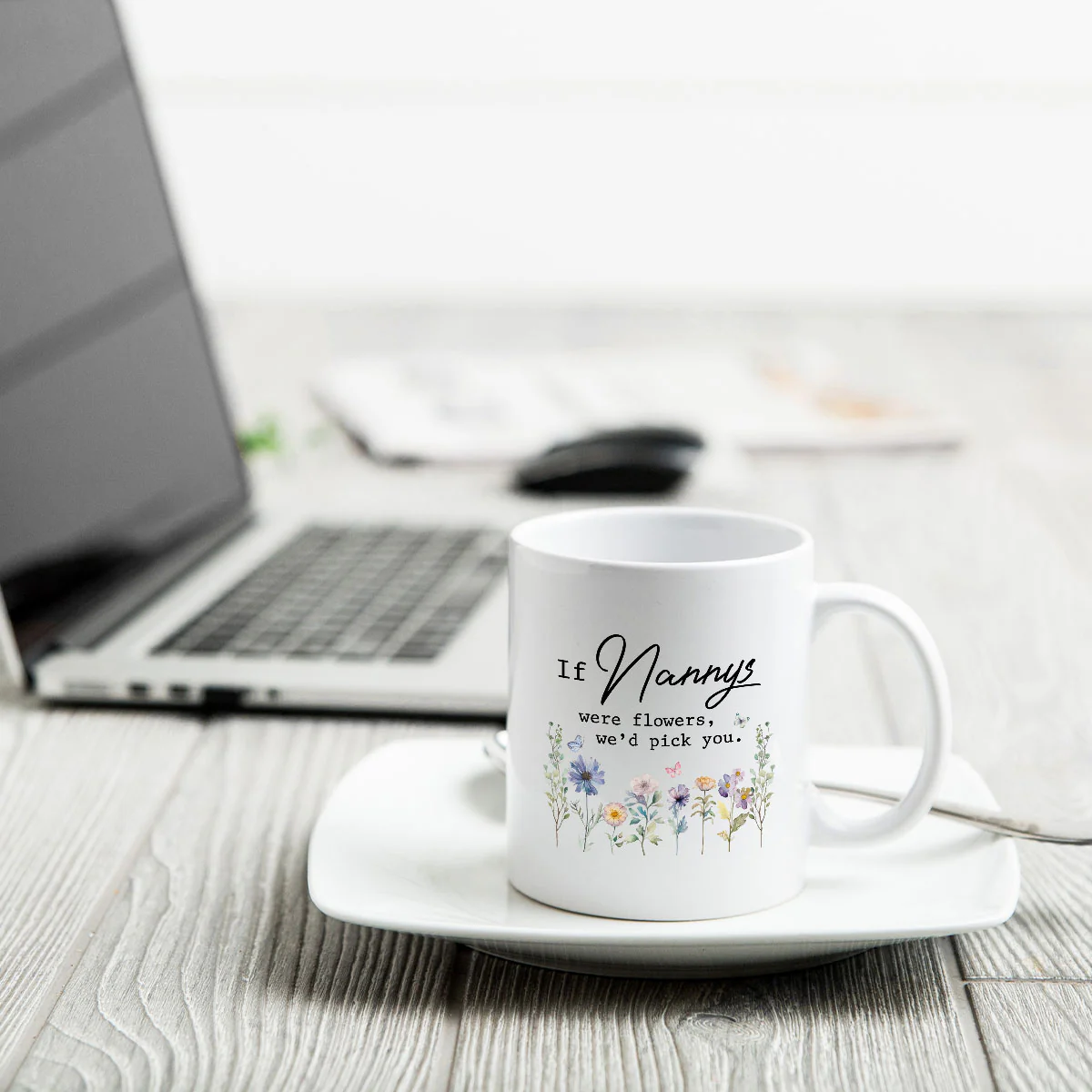 If Grandmas Were Flowers I'd Pick You Gift For Grandma Personalized Mug - Image 4