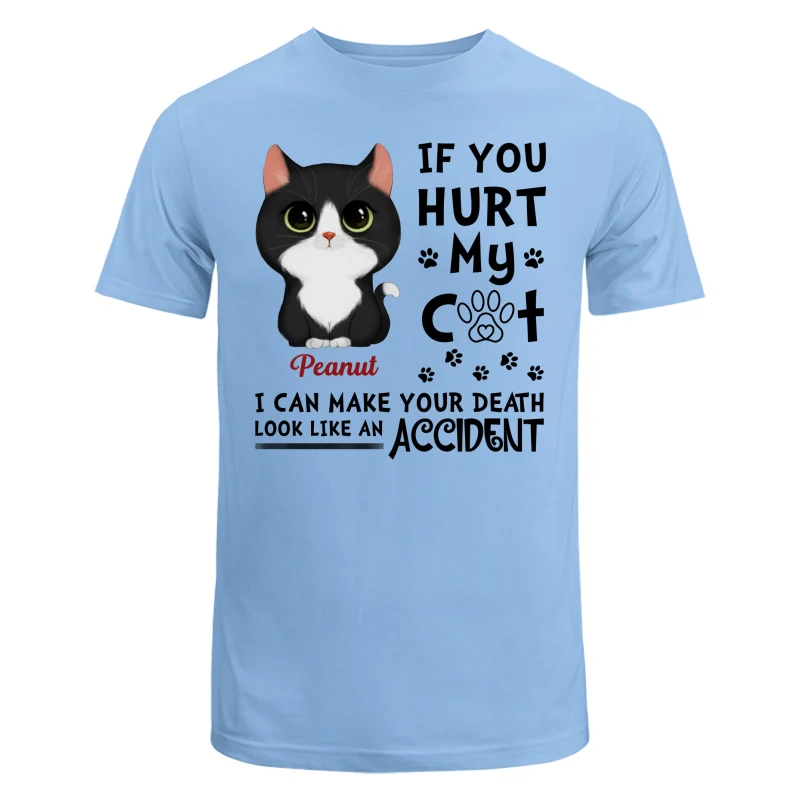 If You Hurt My Cats Watercolor Cute Cats Personalized Shirt - Image 8